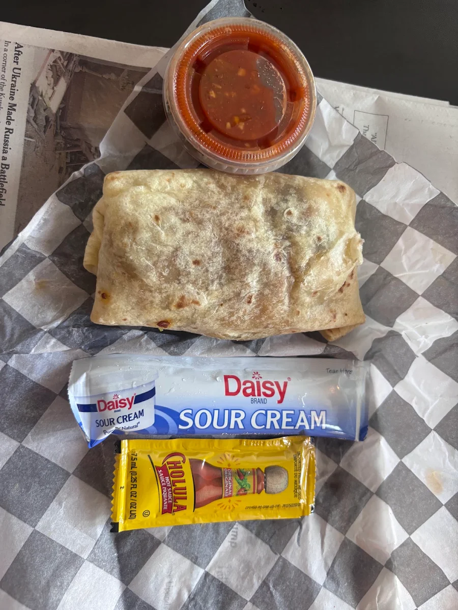 Chorizo Breakfast Burrito