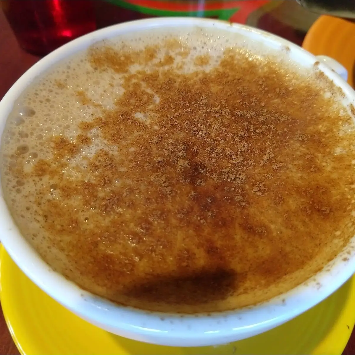 Latte Made with Almond Milk
