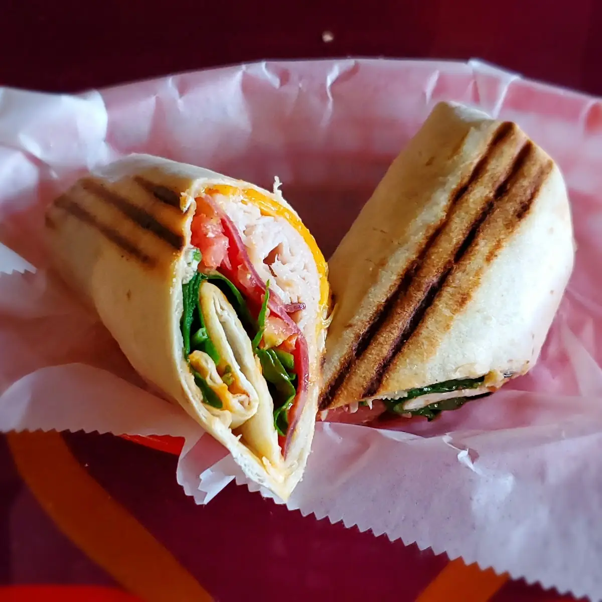 Turkey and Turkey Bacon Wrap