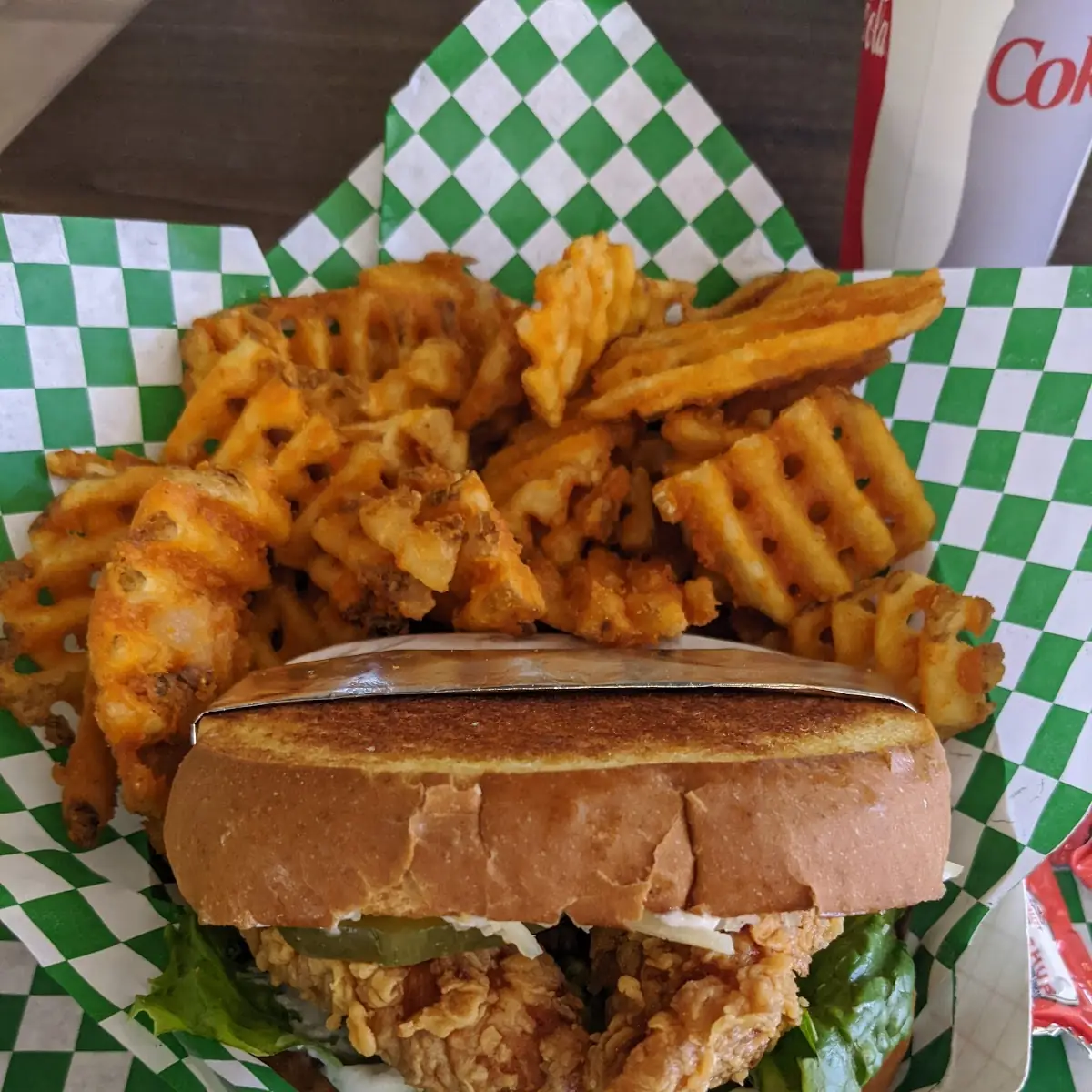 Garlic Chicken Sandwich Combo