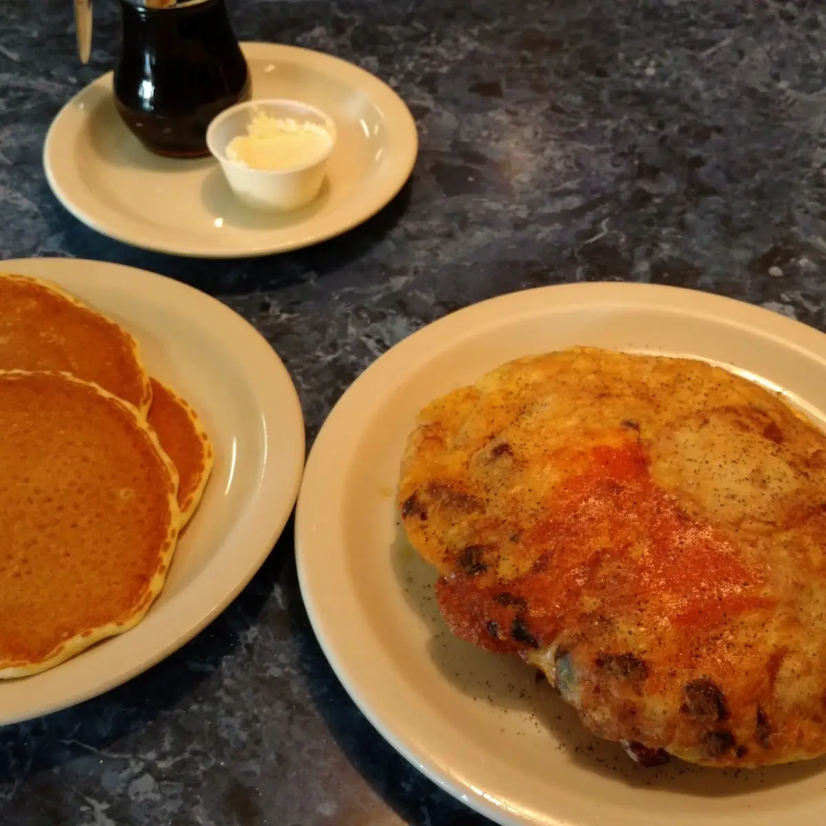 Western Omelette & Pancakes