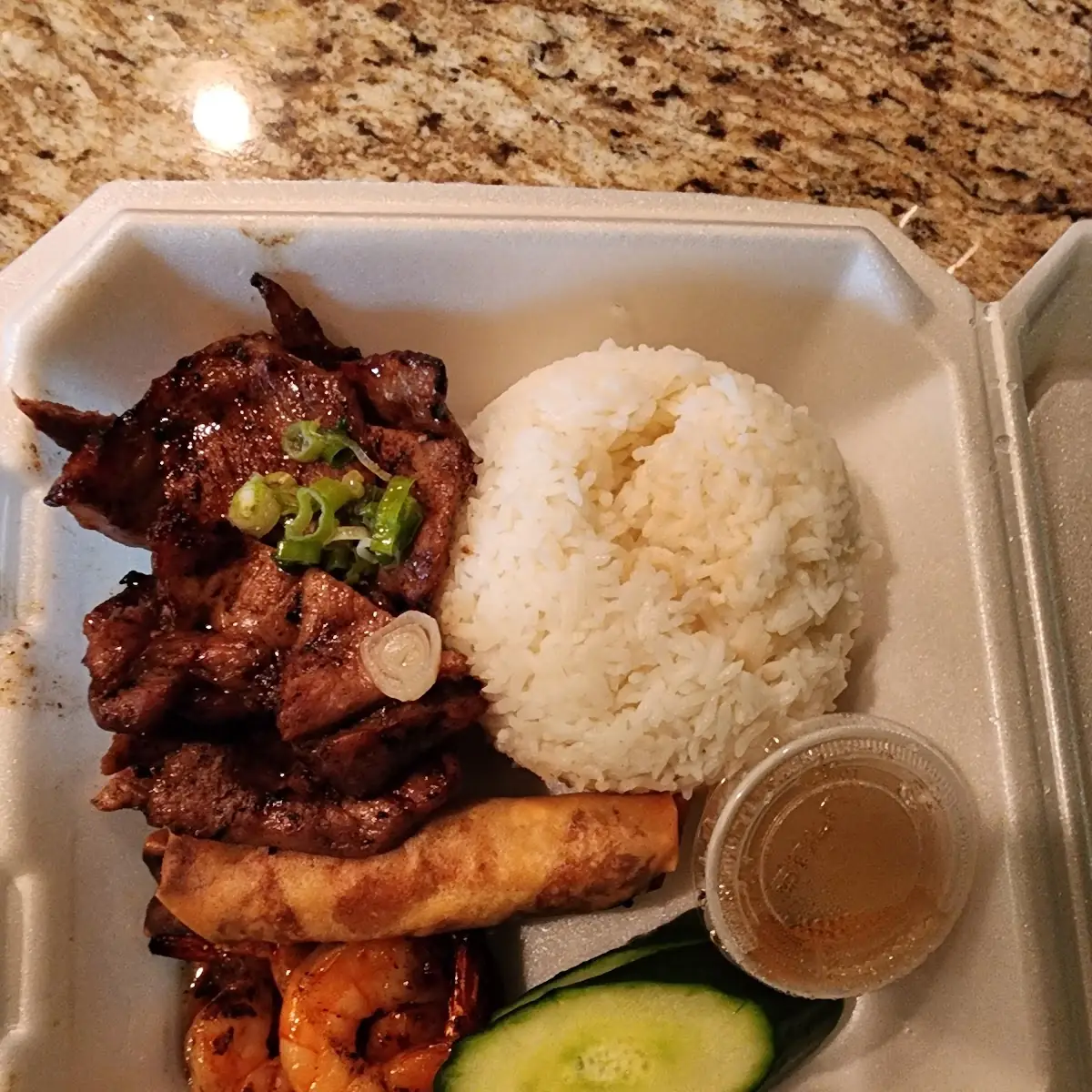 Fried Pork Chop and Shrimp