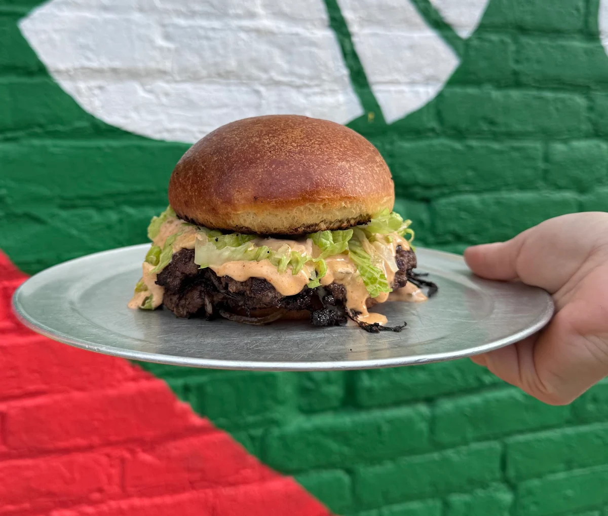 Olive Smash Burger