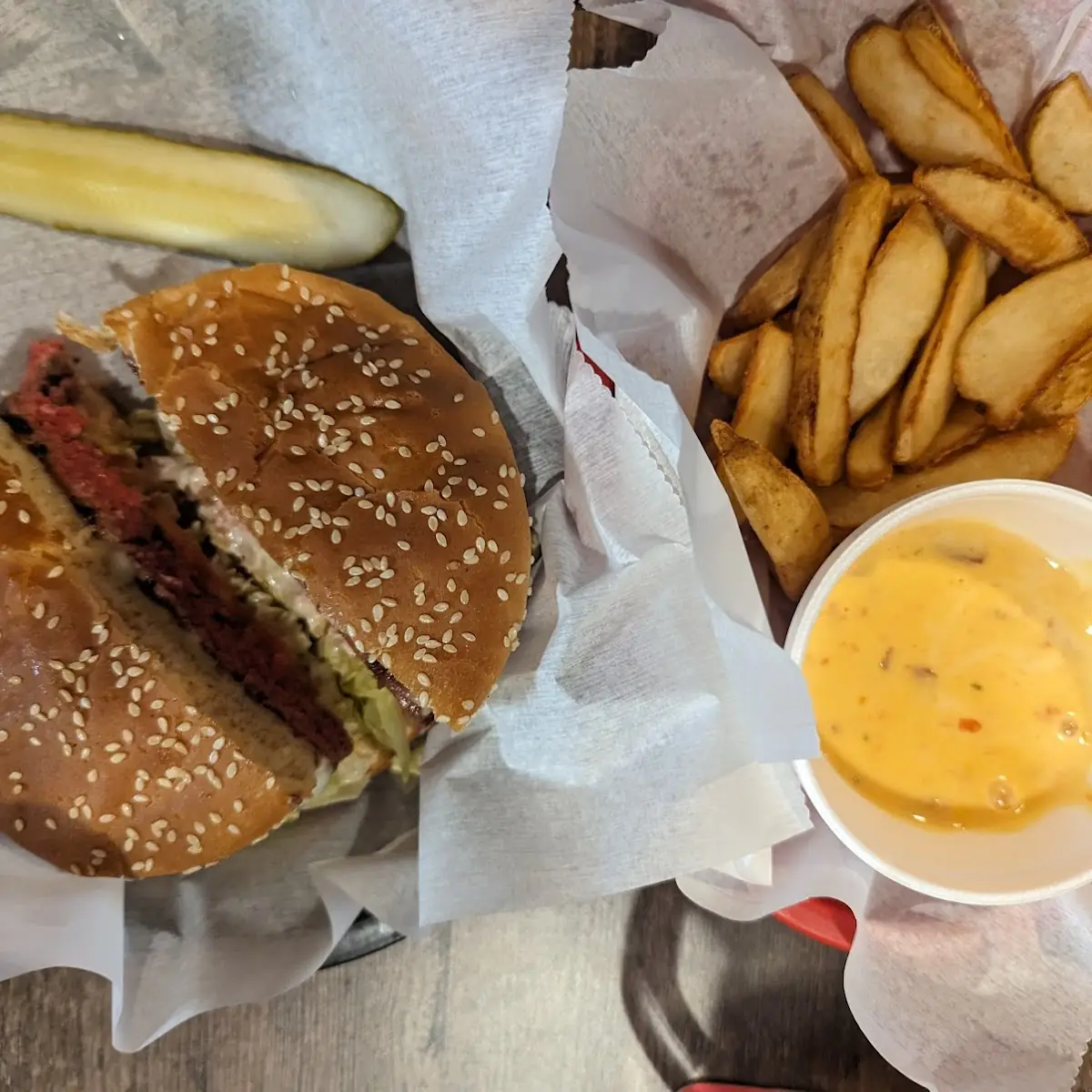 Barn Buster Ozark Cheese Fries