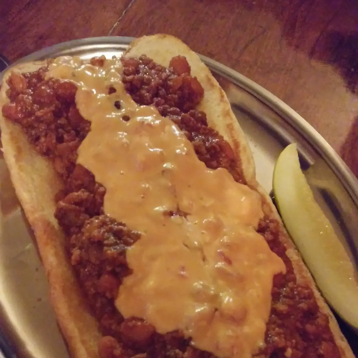 Foot Long Chili Dog