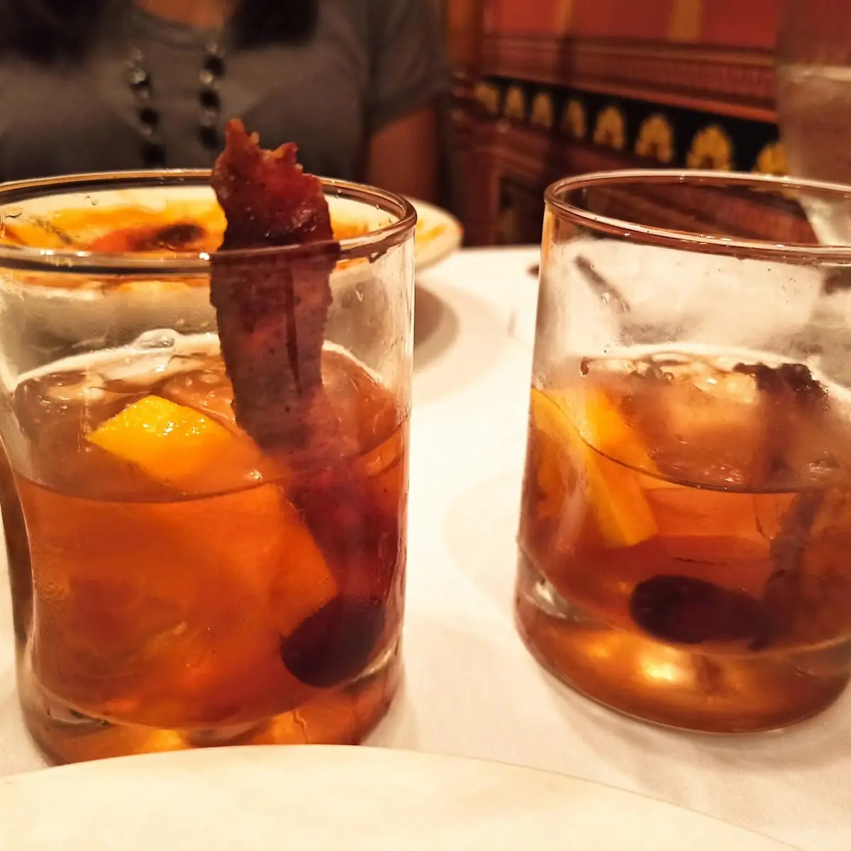 Candied Bacon Old Fashioned