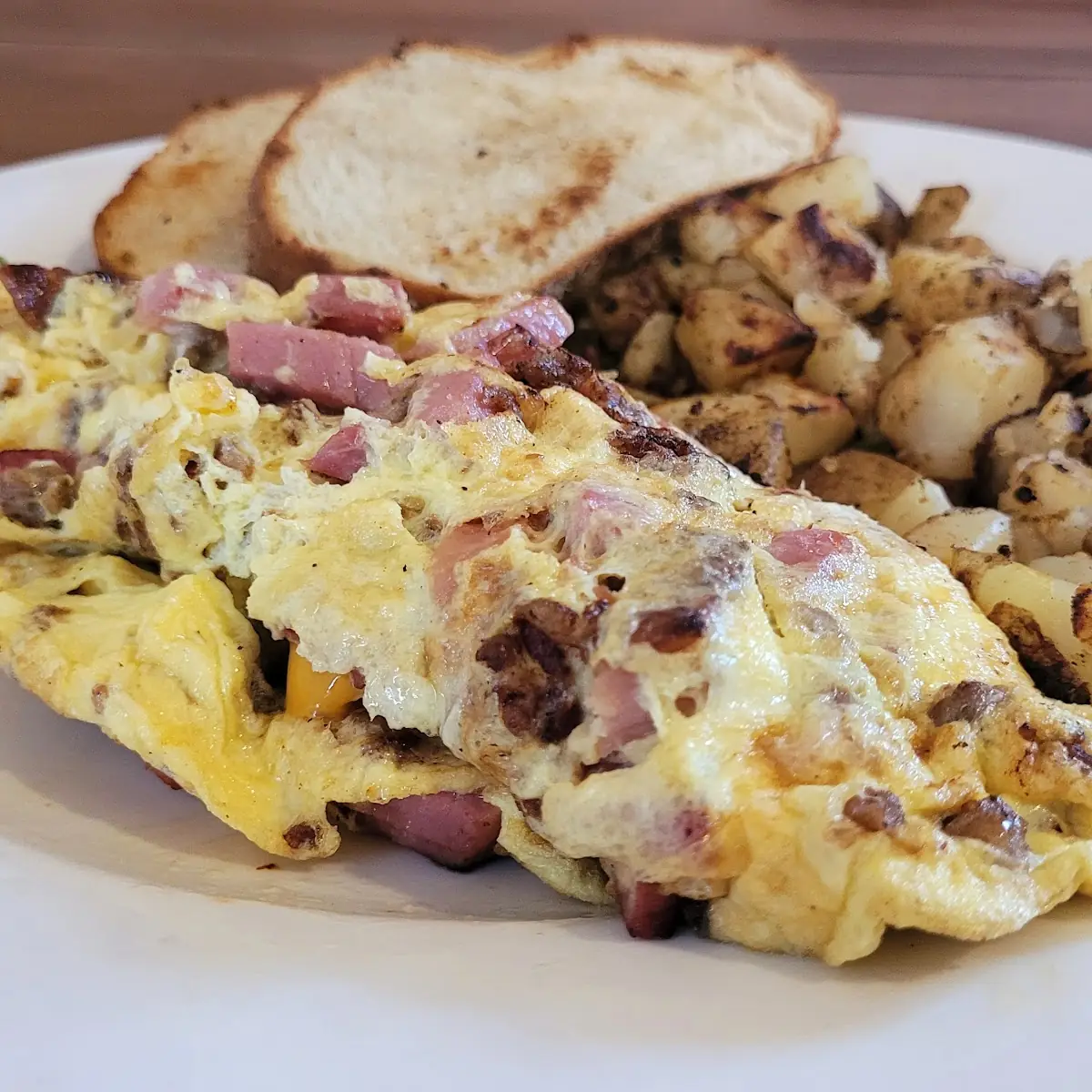 Meat & Cheese Omelette