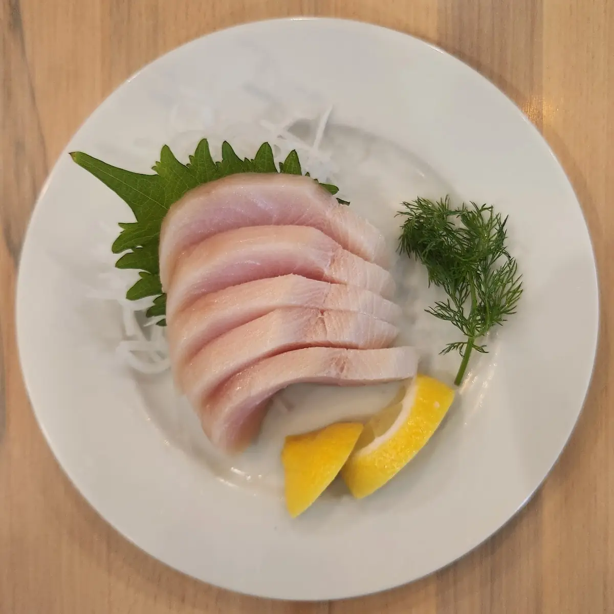 Yellowtail Sashimi