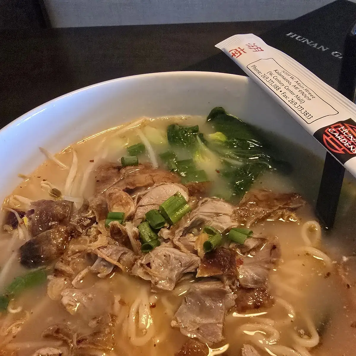 Roast Duck Noodle Soup