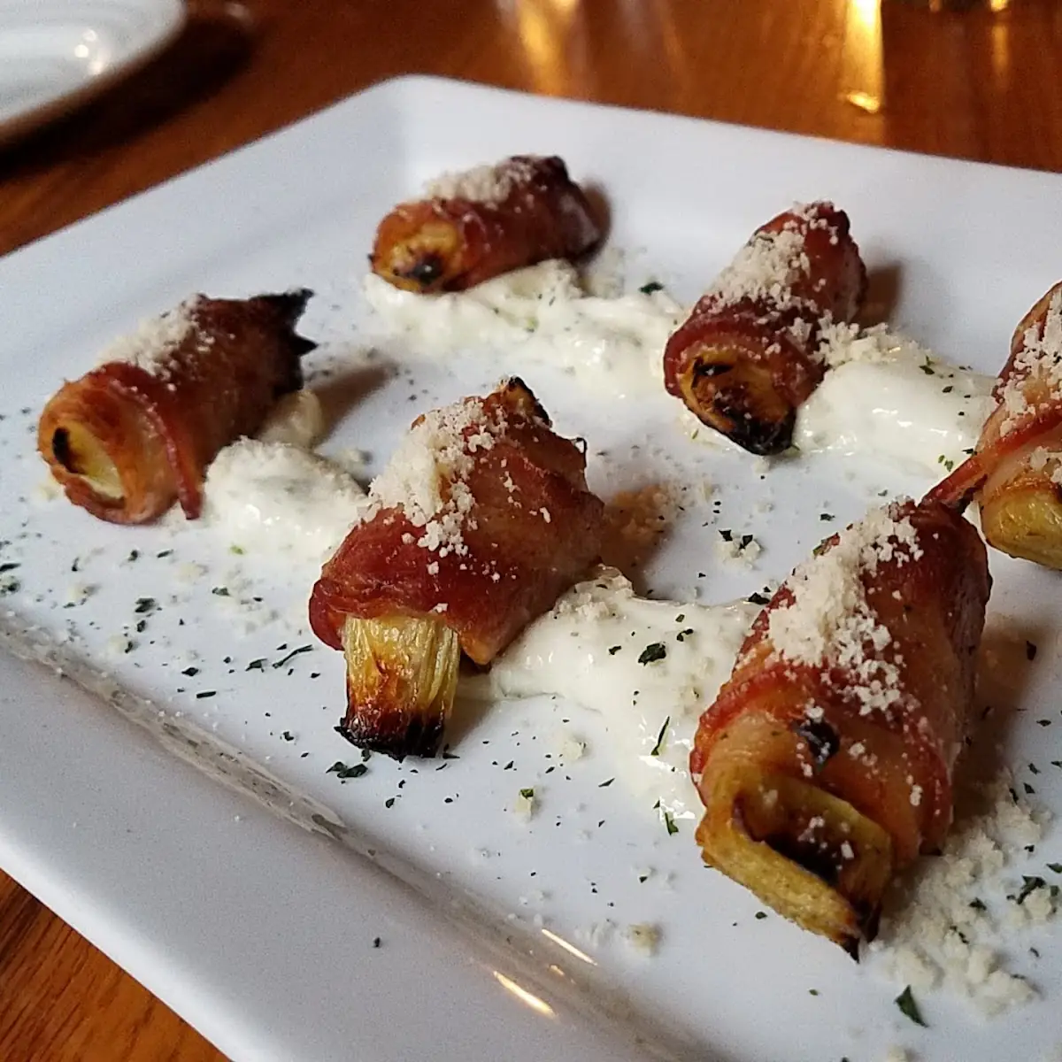 Bacon Wrapped Artichoke Hearts
