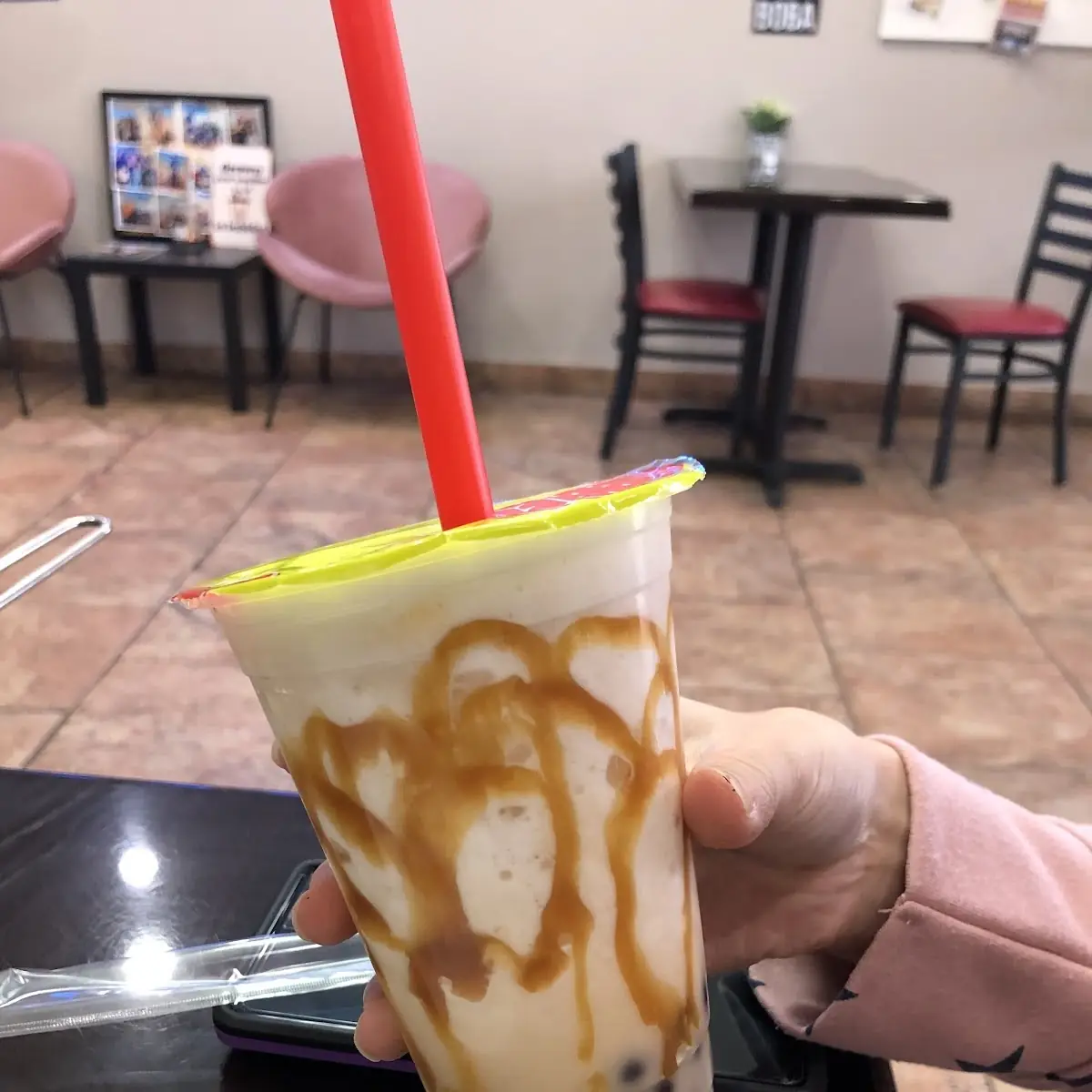 Caramel Blended Milk Tea