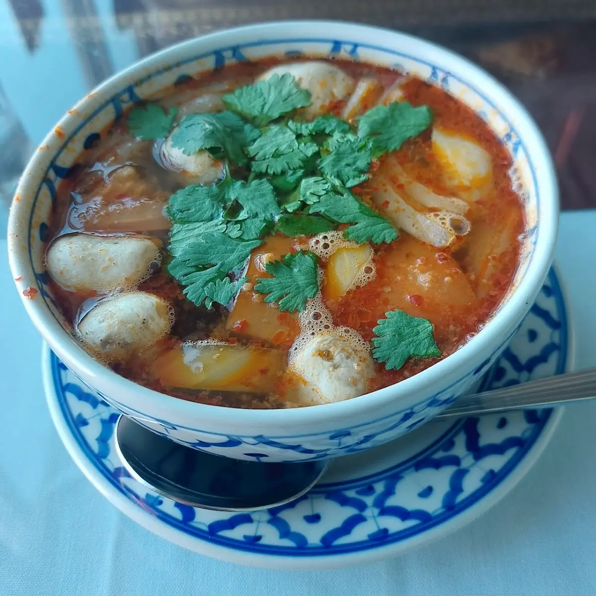 Tom Yum Soup with Chicken