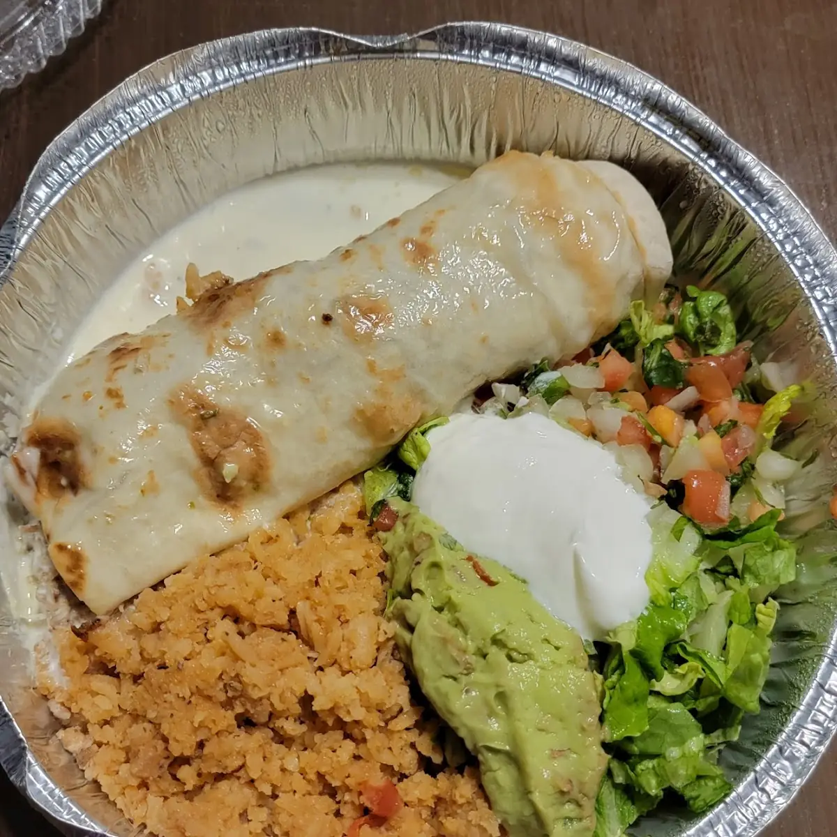 Carnitas Burrito Con Todo