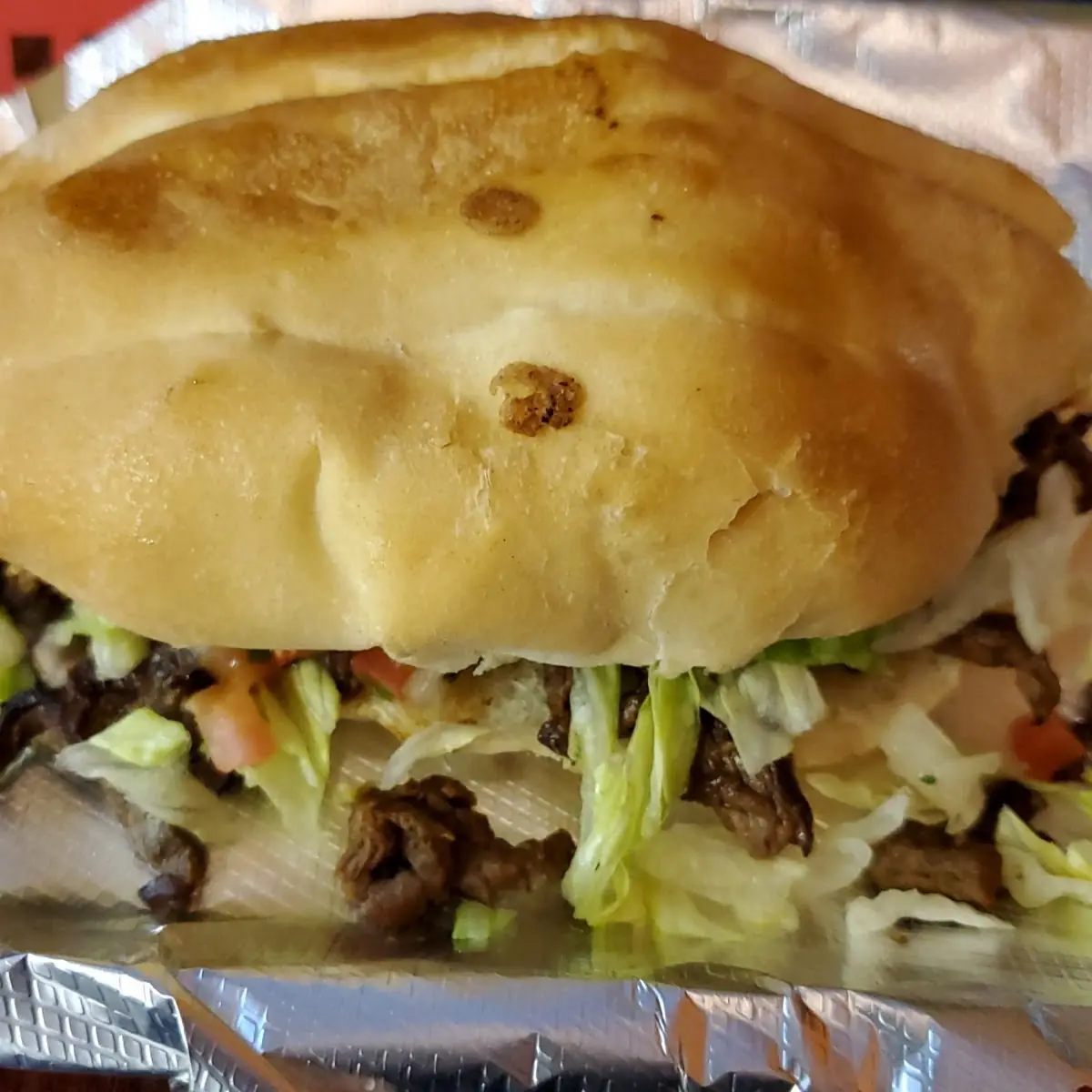 Steak Torta Sandwich