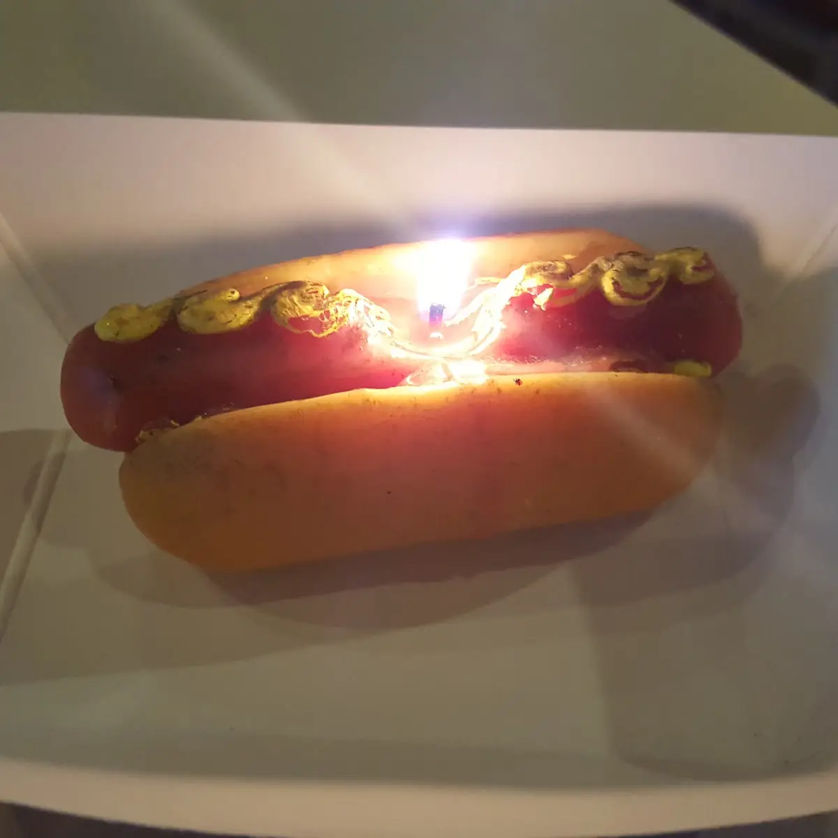 Birthday Hot Dog