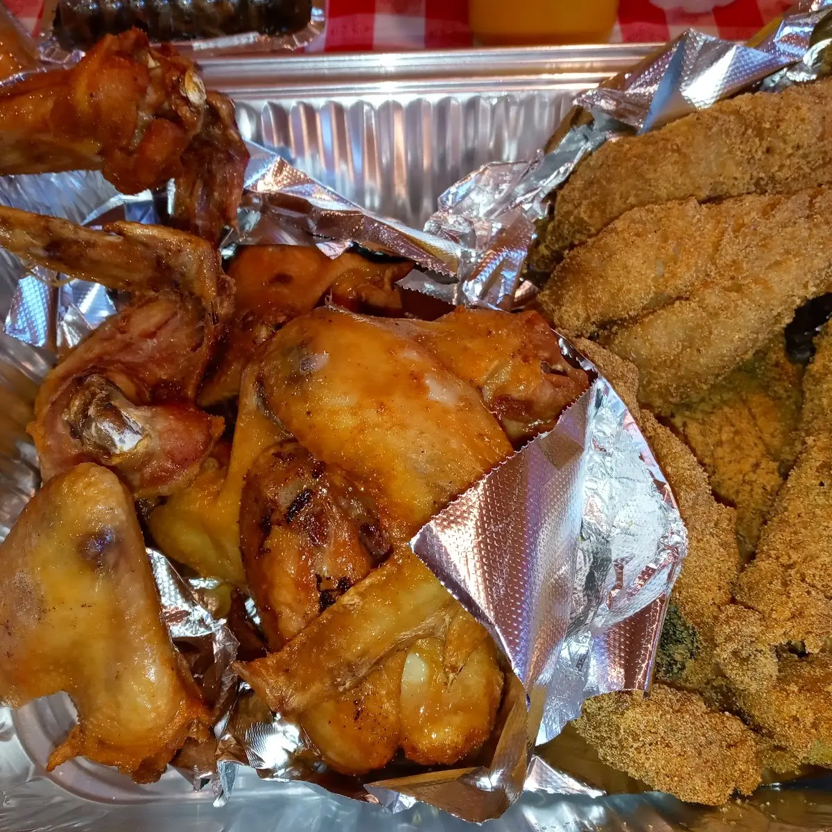 Grilled Chicken and Fish
