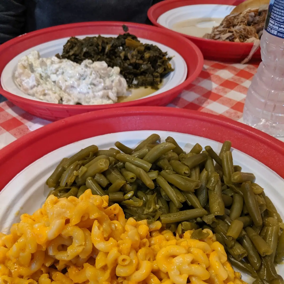 Mac and Cheese and Green Beans
