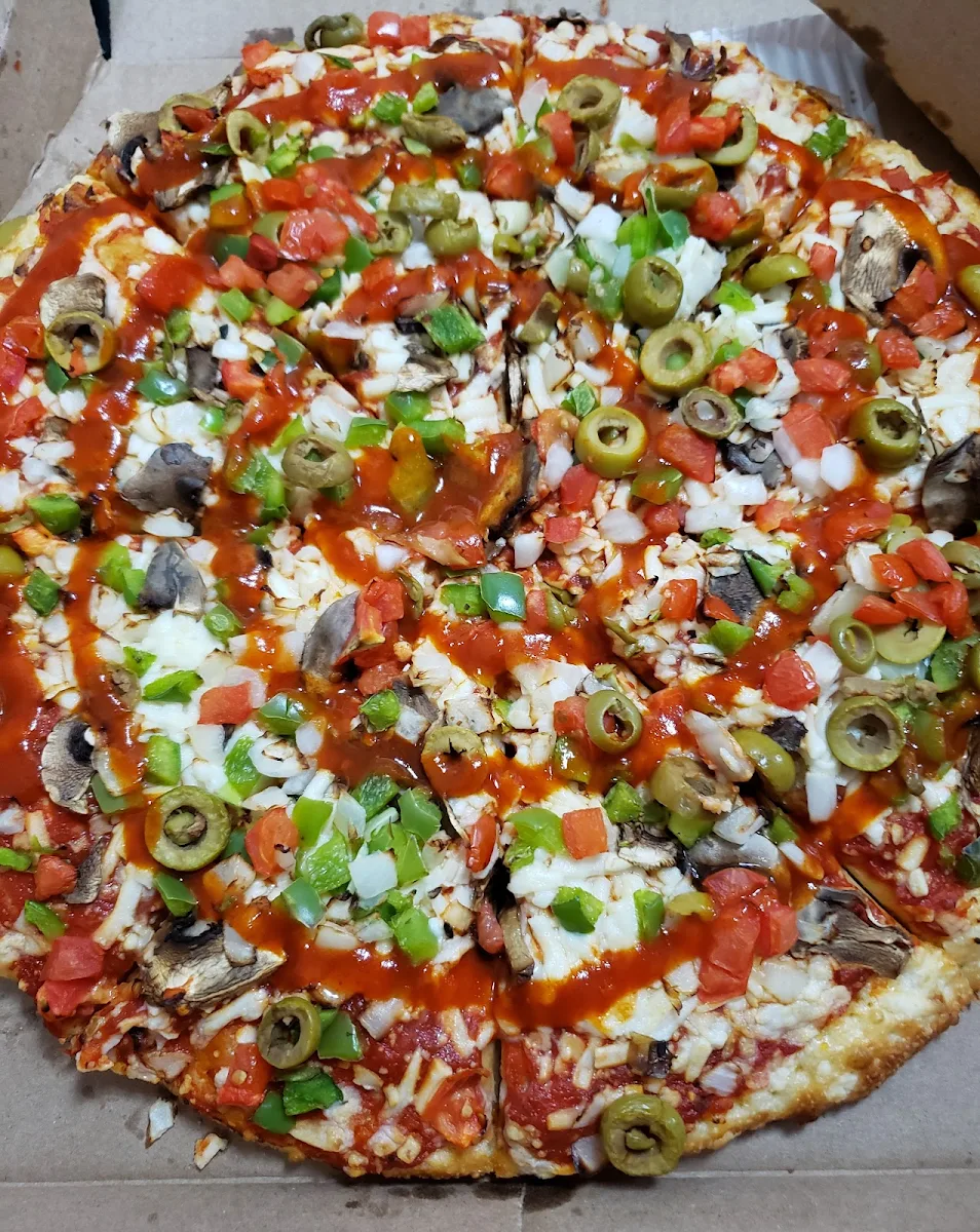 Vegan Pizza, Topper's Pizza — Sault Ste. Marie