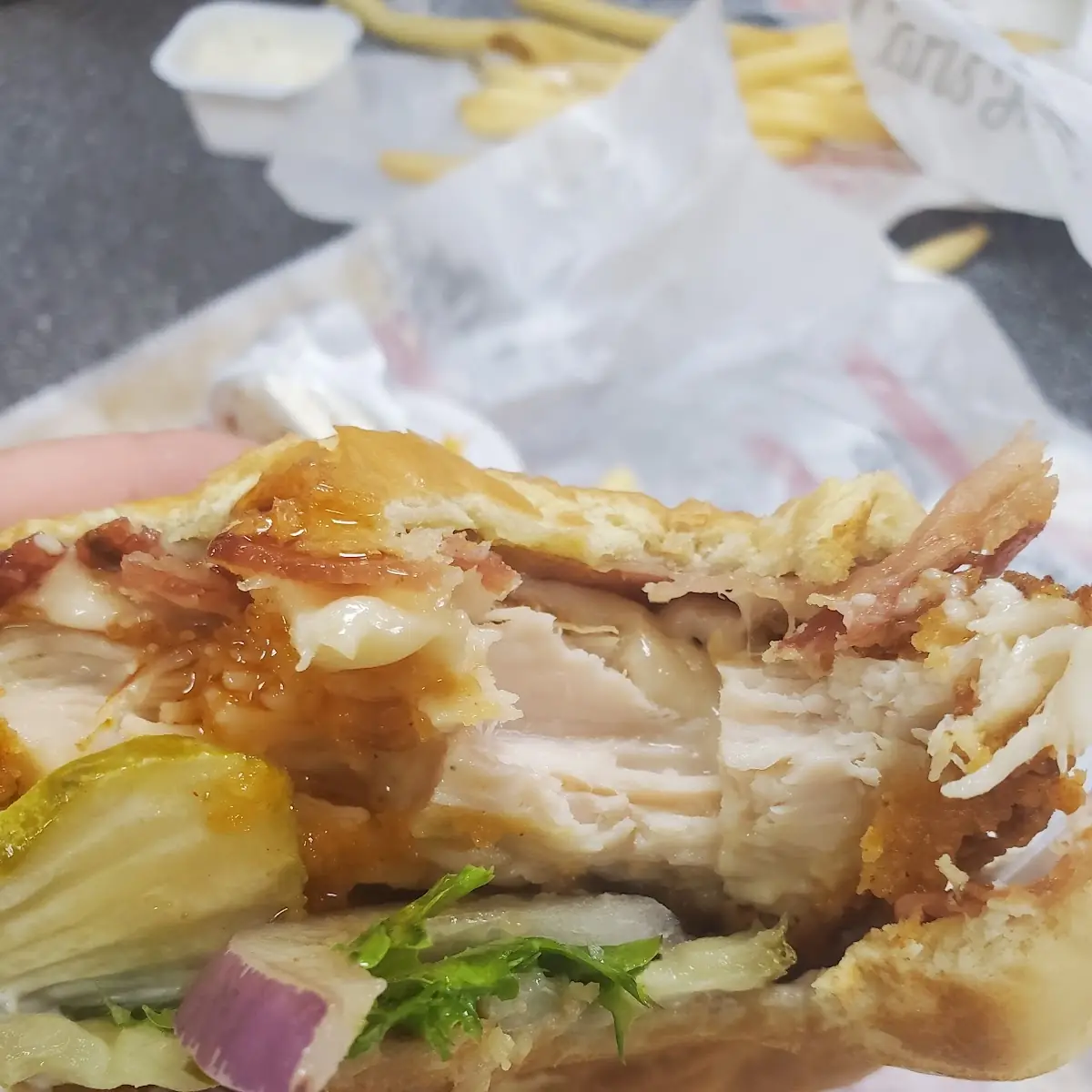 Carl's Jr Chicken Sandwich Amaze