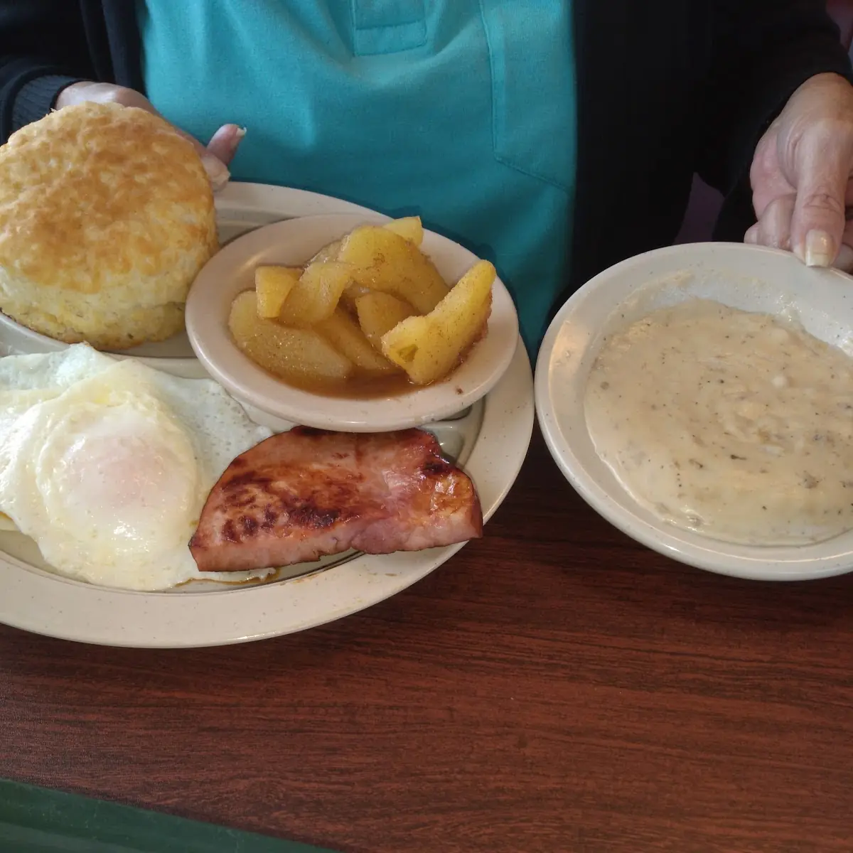 Sausage Gravy Biscuit