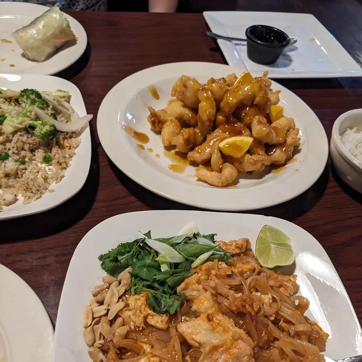 47. Orange Chicken, Pork or Beef