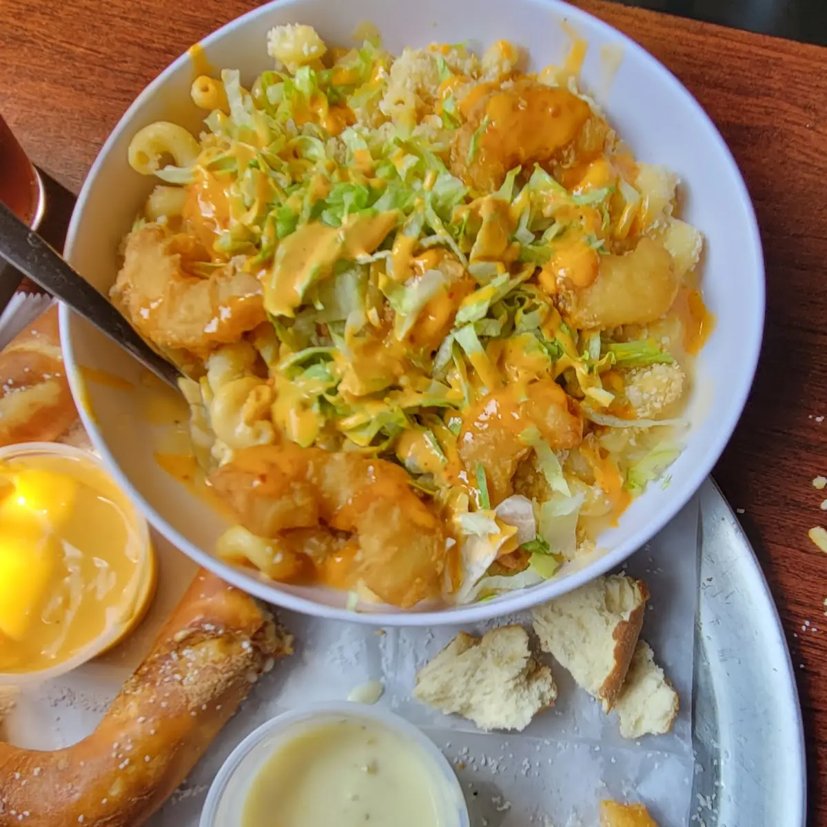 Hot Rod Shrimp Mac and Cheese