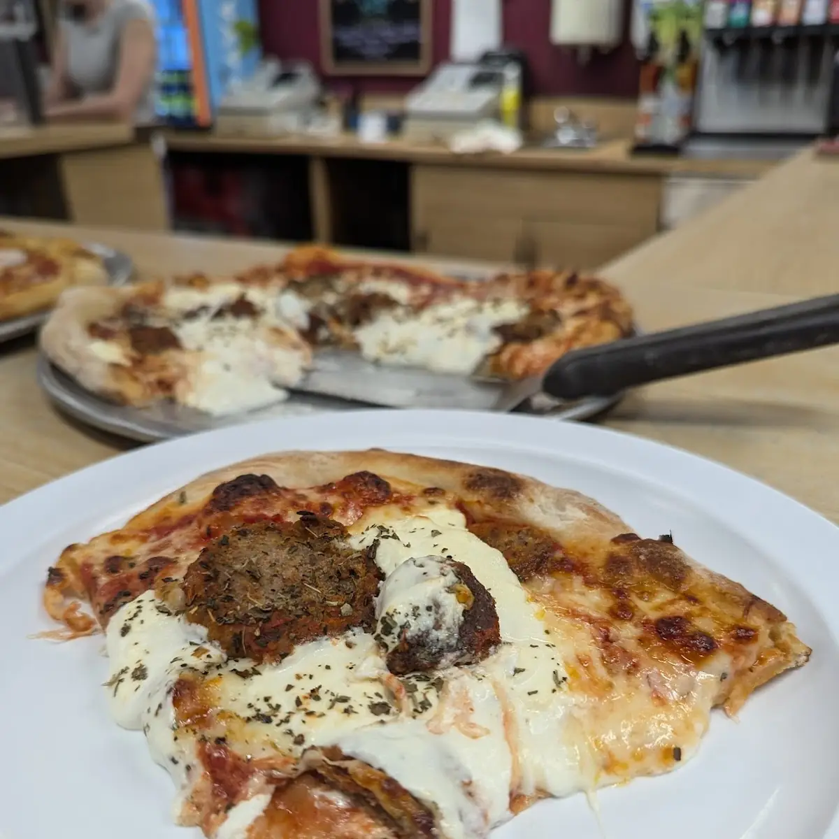 Meatball and Ricotta Personal Pizza