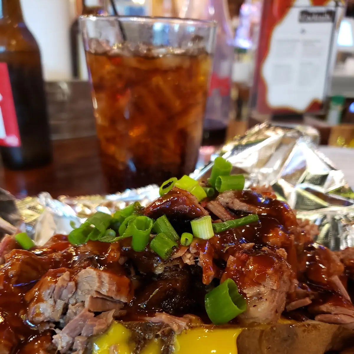 Brisket Loaded Baked Potato