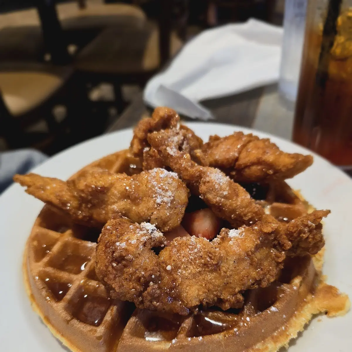 Crispy Chicken and Waffles