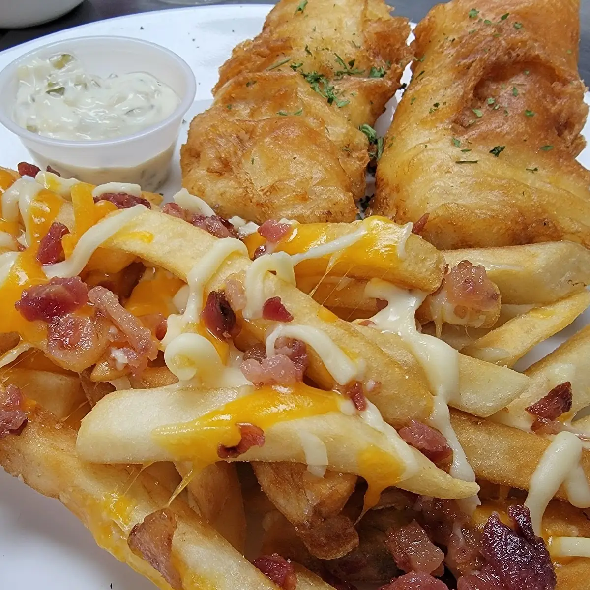 Friday Fish Fry Loaded Fries