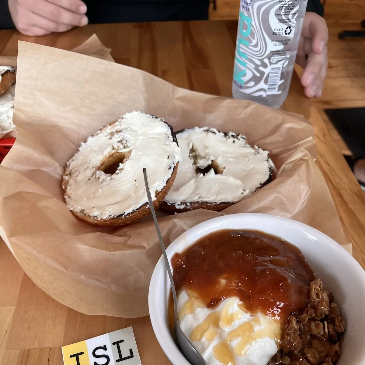 Plain Bagel w Cream Cheese