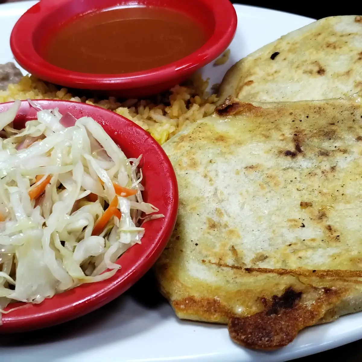 C-7 PUPUSA PLATTER