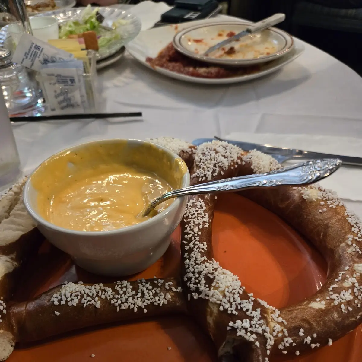 Pretzel with Beer Cheese