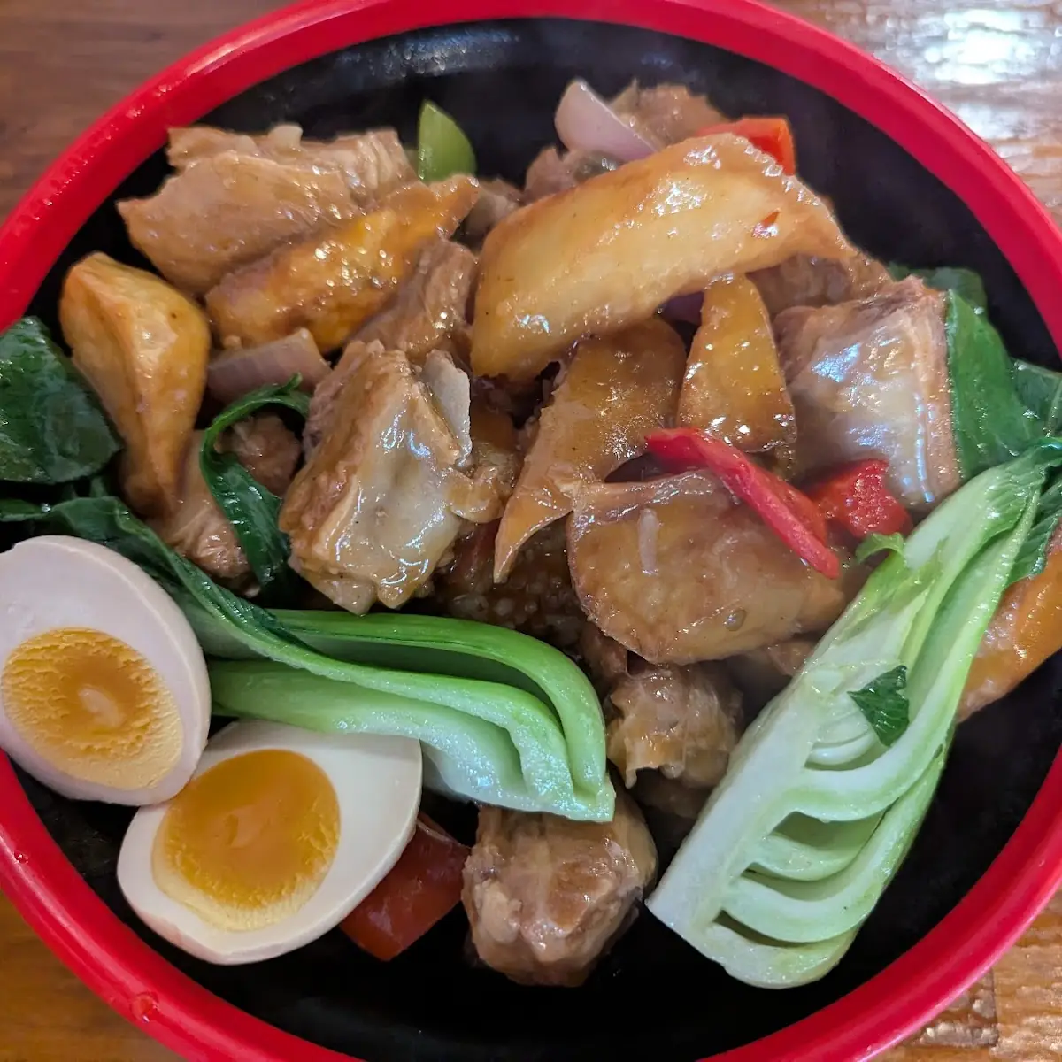 Teriyaki Chicken Noodles 照烧鸡拌面