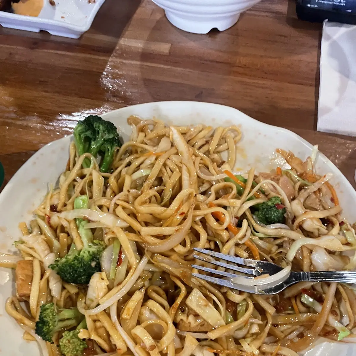 Veggies Fried Noodles 素菜炒面