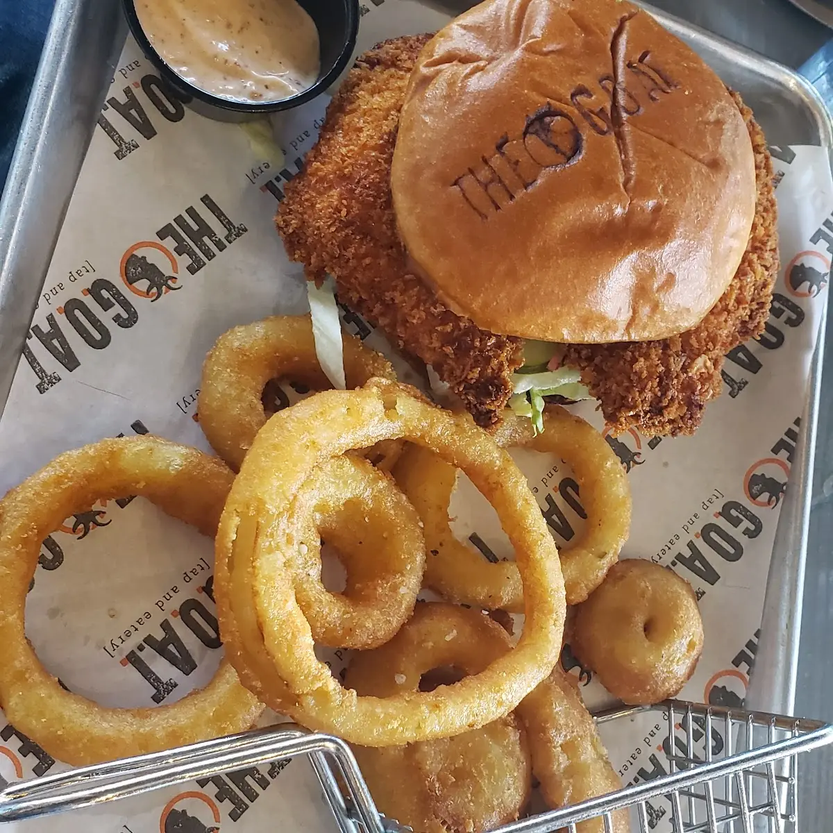 Chicken Sandwich, The Goat Tap & Eatery