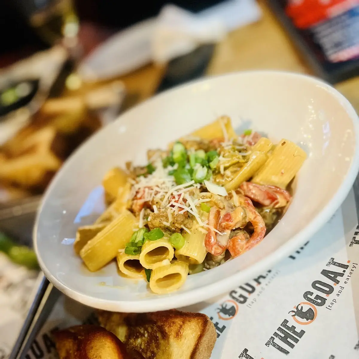 Pasta, The Goat Tap & Eatery