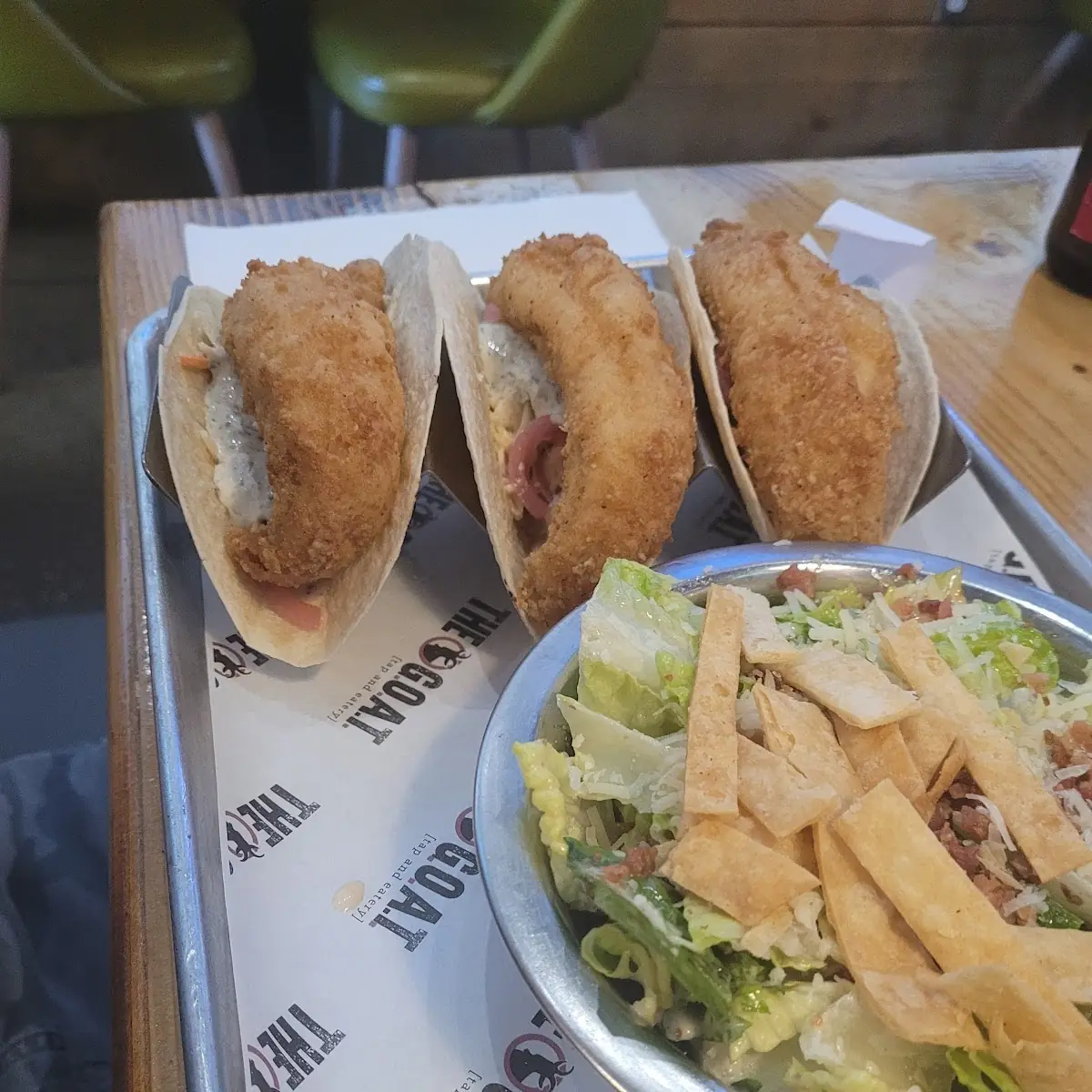 Perch Tacos, The Goat Tap & Eatery