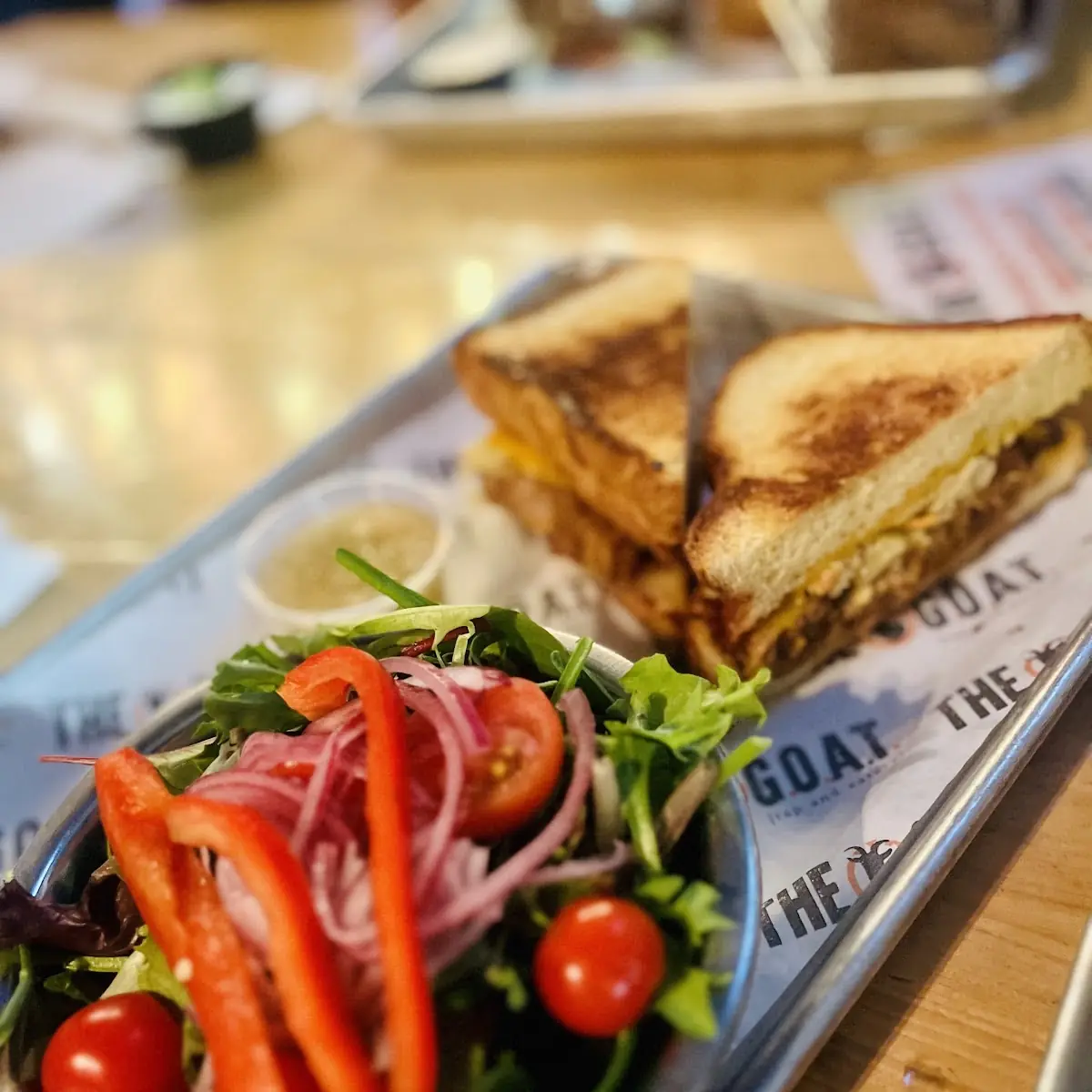 Pulled Pork Sandwich, The Goat Tap & Eatery