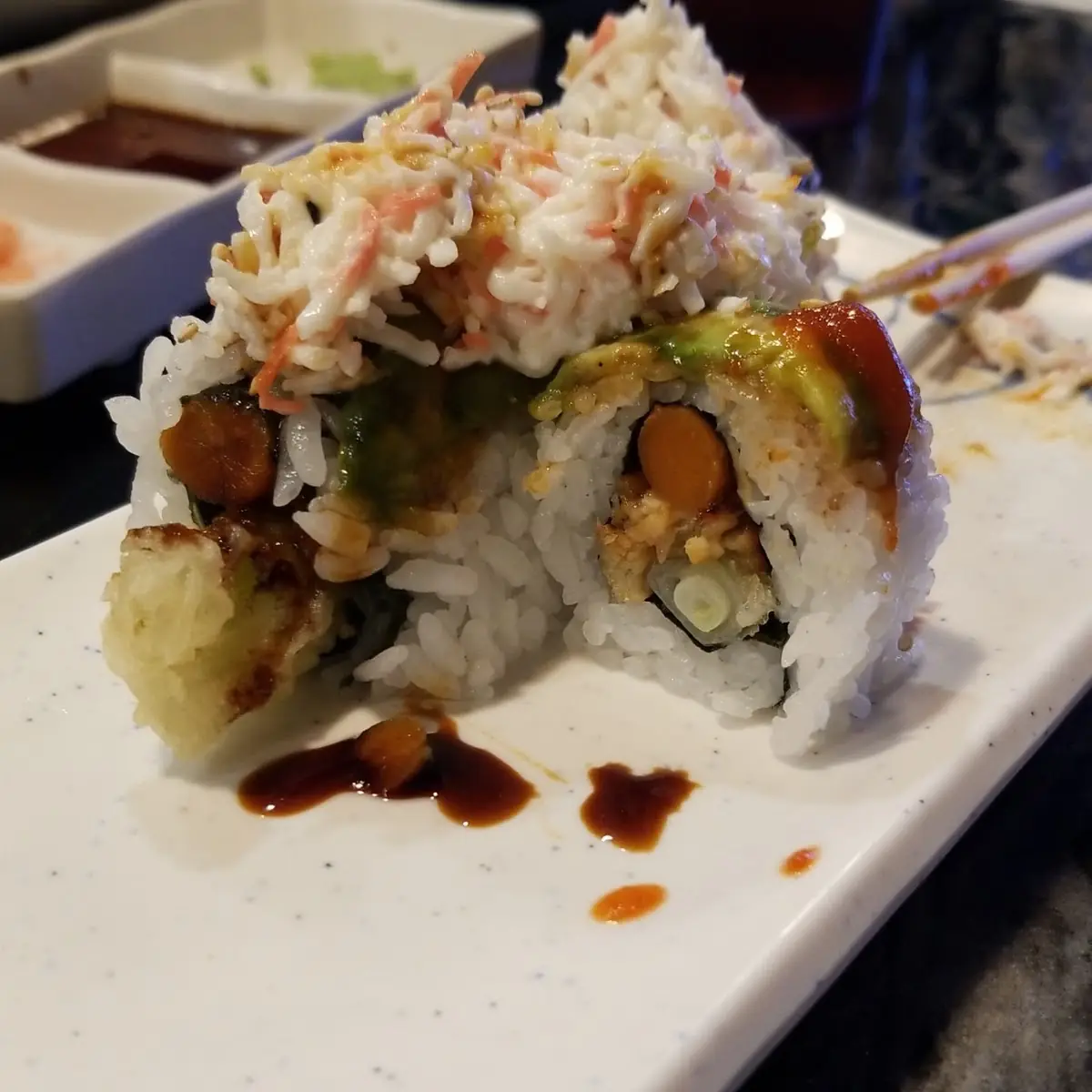 Spicy Scallop Long Roll
