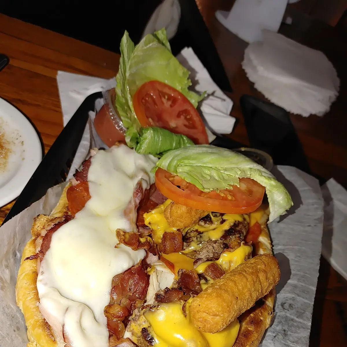 Johny's Sub Extra Bacon Cheese Sticks