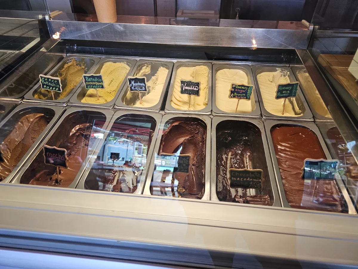 Vitrina de Gelato