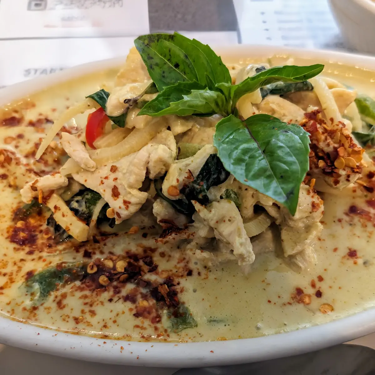 Green Curry Chicken