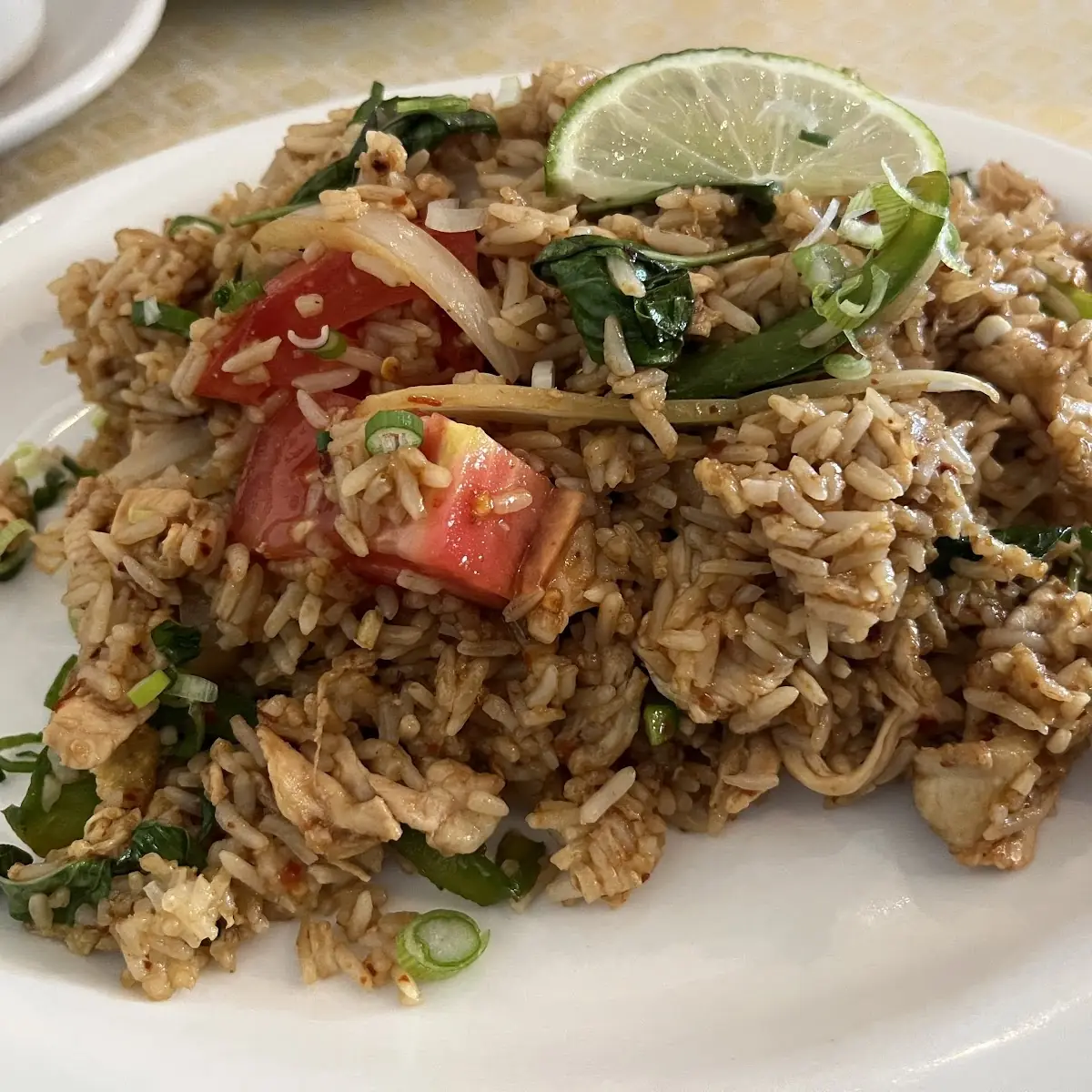 Spicy Chicken Fried Rice