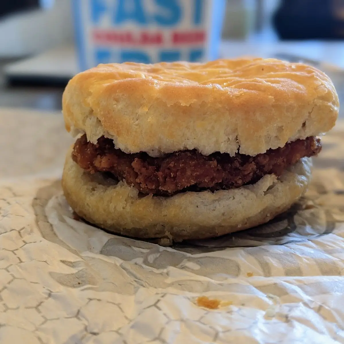 Chicken Honey Breakfast Sandwich