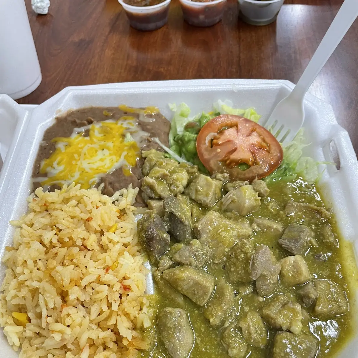 Chile Verde Plate