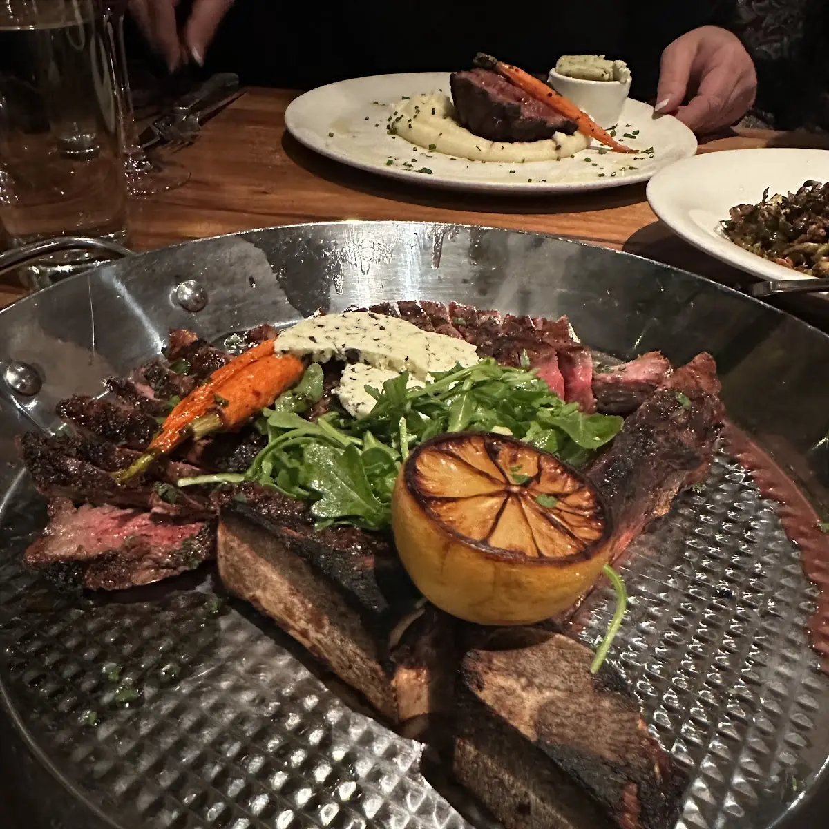 Bone in New York Strip Steak