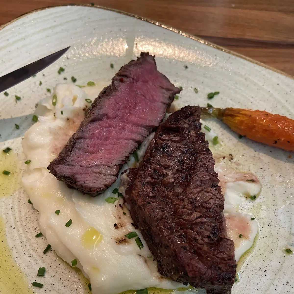 Filet with Mashed Potatoes