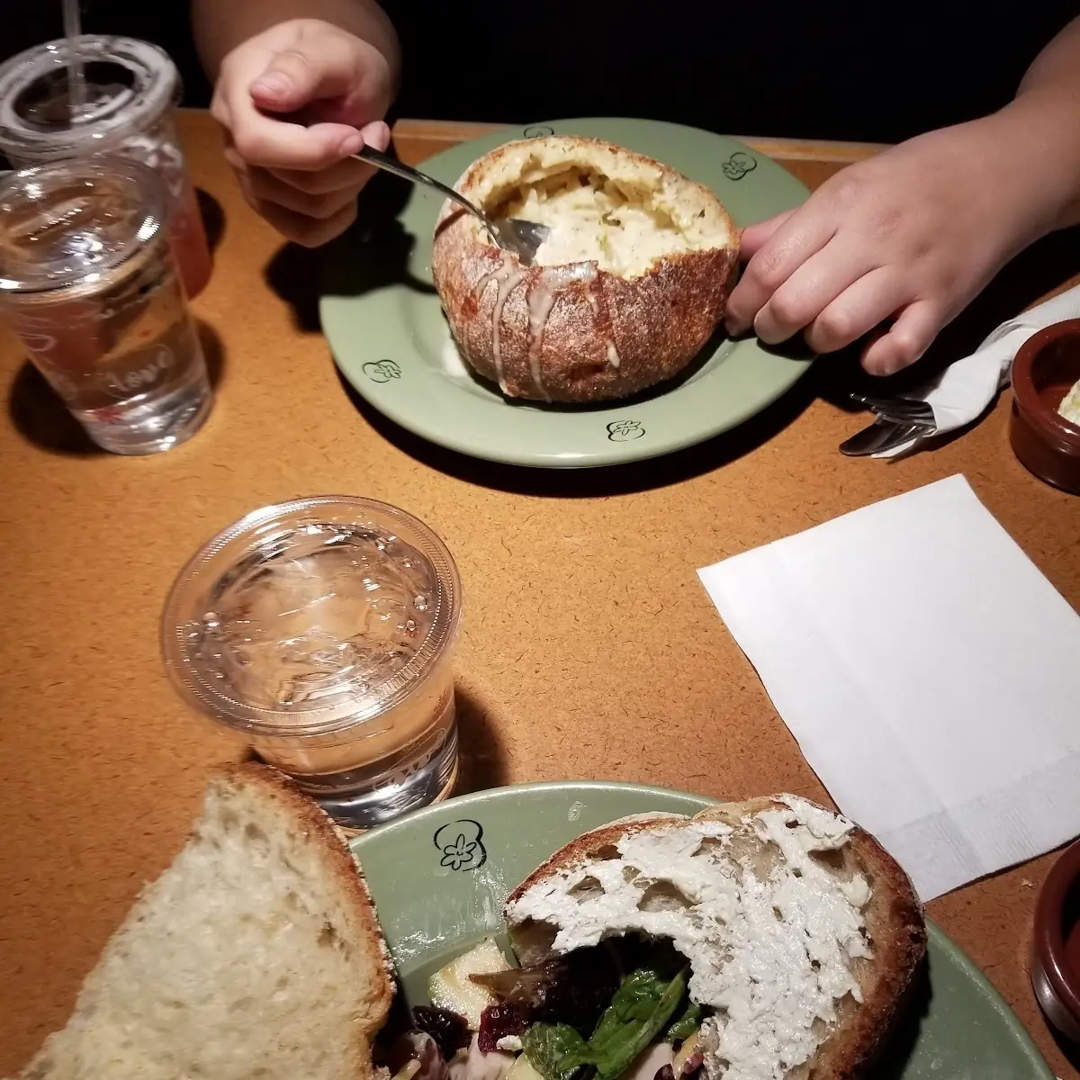 Potato Cheese Bread Bowl