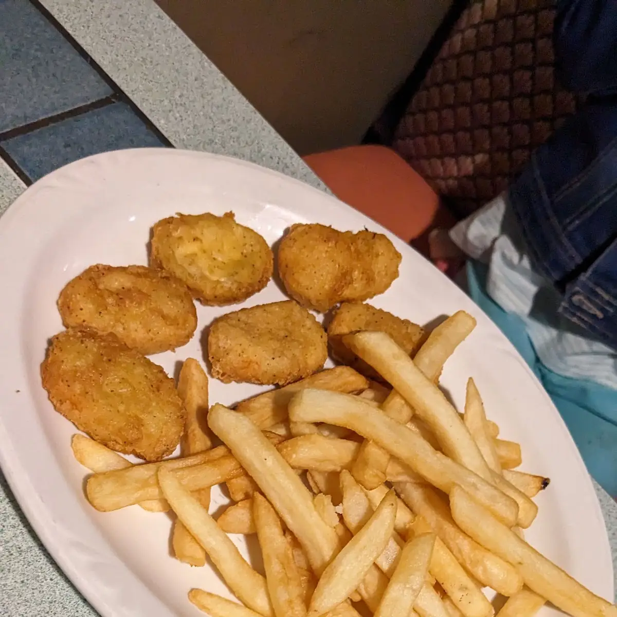 Chicken Nuggets and French Fries